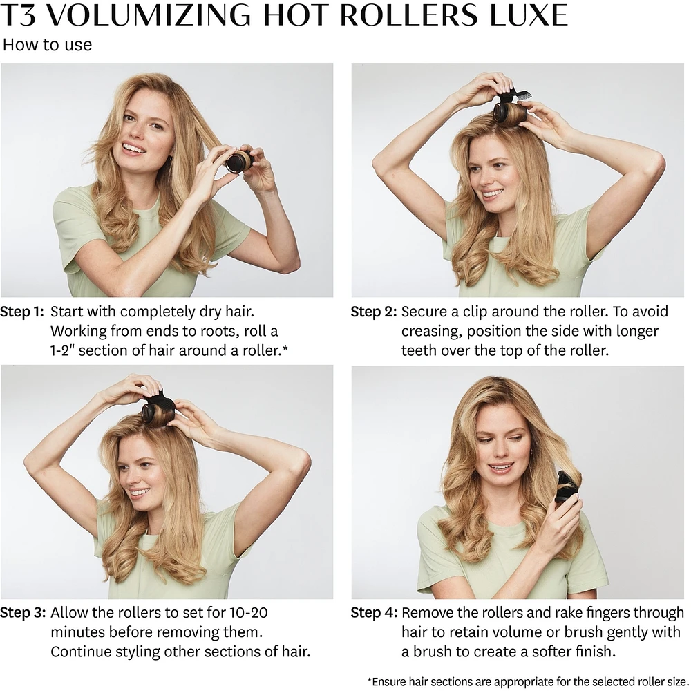 Volumizing Hot Rollers Luxe