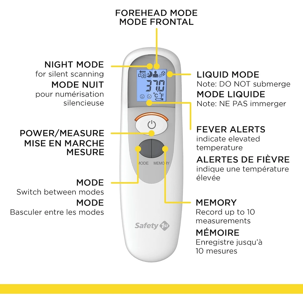 Simple Scan Forehead Thermometer