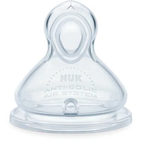 NUK Smooth Flow - Flow Control Nipple SIZE 2 2PK