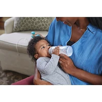 NUK® Smooth Flow Bottle, Woodland, 10OZ, 3 Pack - Grey Elephant