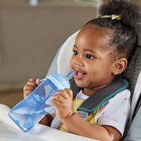 NUK Learner Straw Cup, 10 oz (300 mL), 8+ Months, Blue, 1 Pack