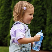 NUK Learner Straw Cup, 10 oz (300 mL), 8+ Months, Blue, 1 Pack