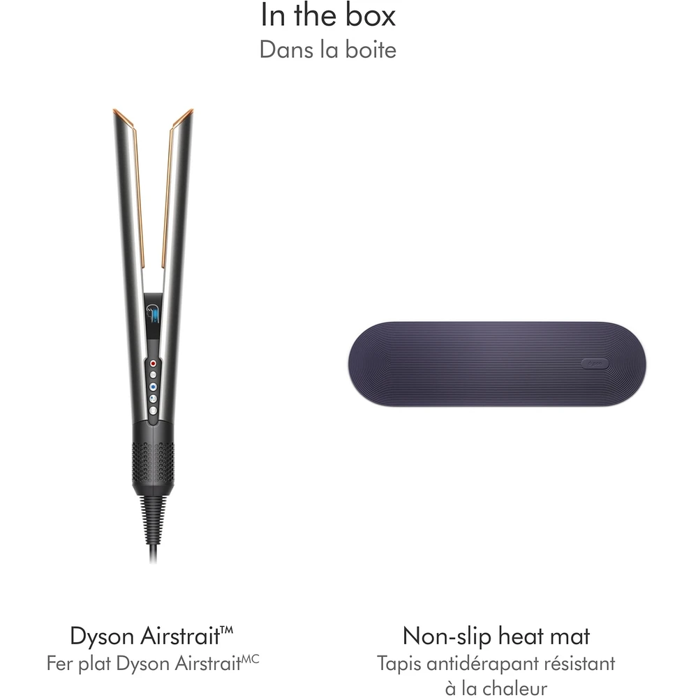 Dyson Airstrait™ Straightener Bright Nickel/Rich Copper