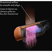 Dyson Airstrait™ Straightener Bright Nickel/Rich Copper