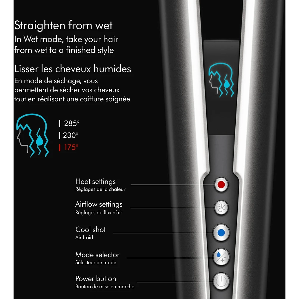 Dyson Airstrait™ Straightener Bright Nickel/Rich Copper