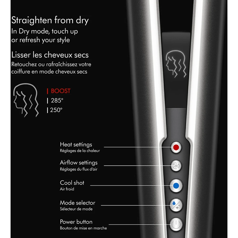 Dyson Airstrait™ Straightener Bright Nickel/Rich Copper