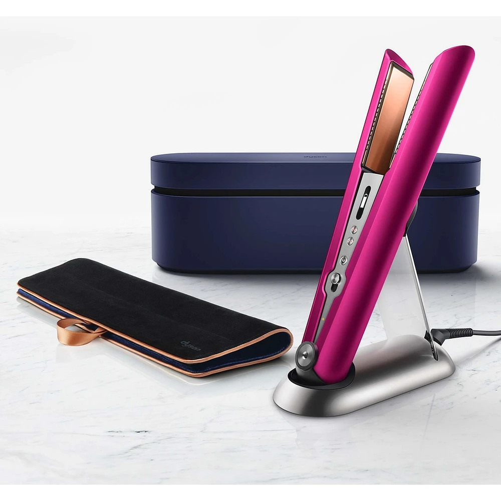 Dyson Corrale™ Straightener in Fuchsia/Bright Nickel Gift Edition with Presentation Case