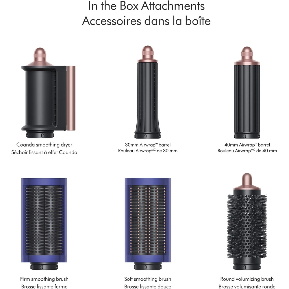 Dyson Airwrap™ multi-styler Complete Gift Set in Vinca Blue/Rosé