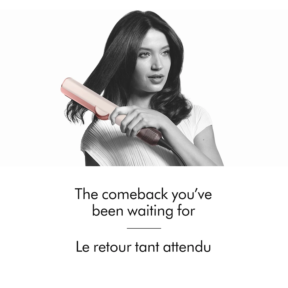 Dyson Airstrait™ straightener in Ceramic pink