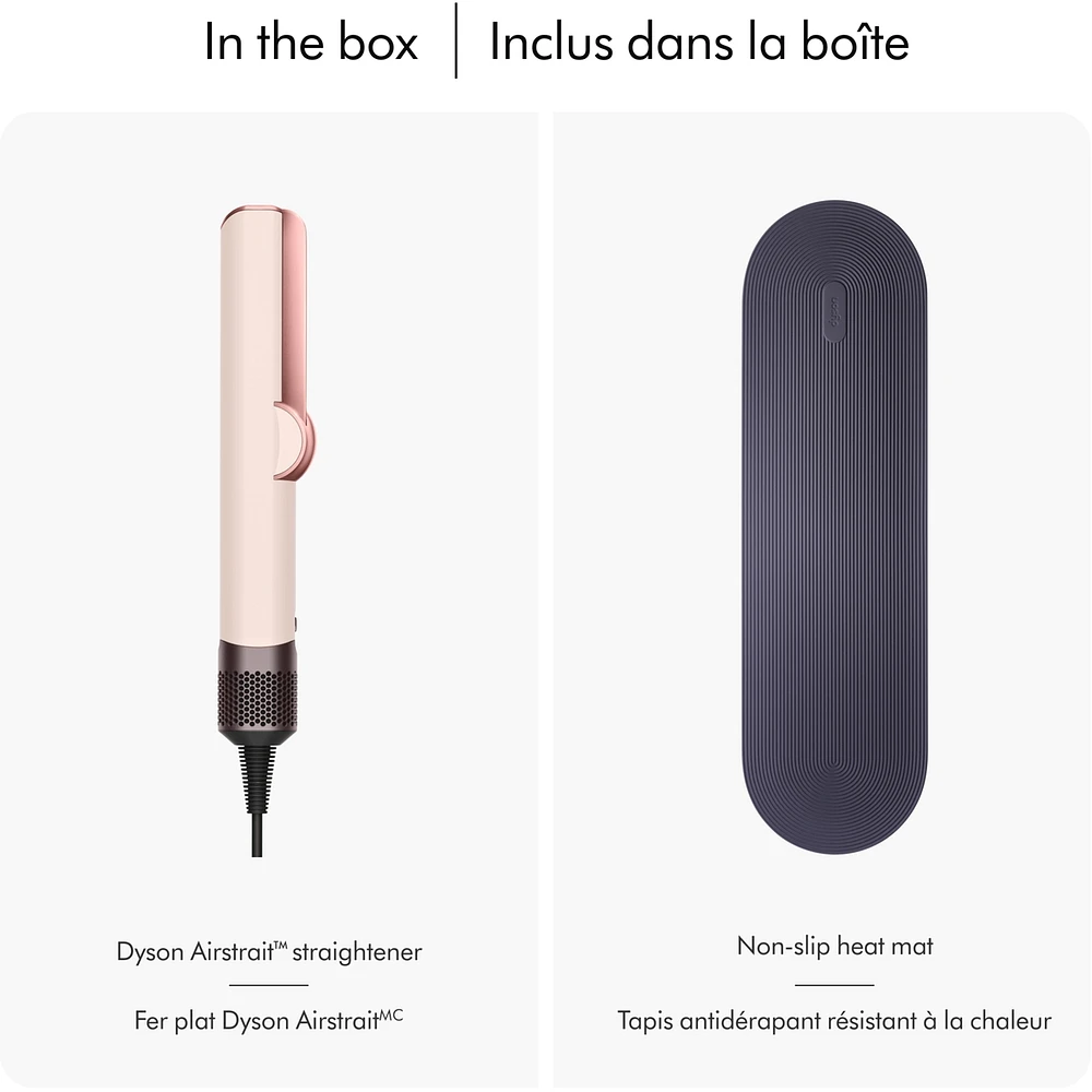 Dyson Airstrait™ straightener in Ceramic pink