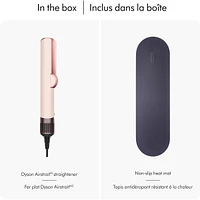 Dyson Airstrait™ straightener in Ceramic pink