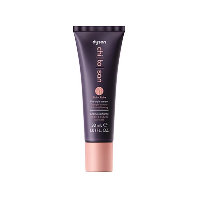 Dyson Chitosan™ Pre-style Cream, Straight to wavy rich conditioning mini (30ml)