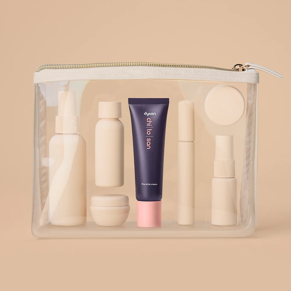 Dyson Chitosan™ Pre-style Cream, Curly to coily light conditioning mini (30ml)