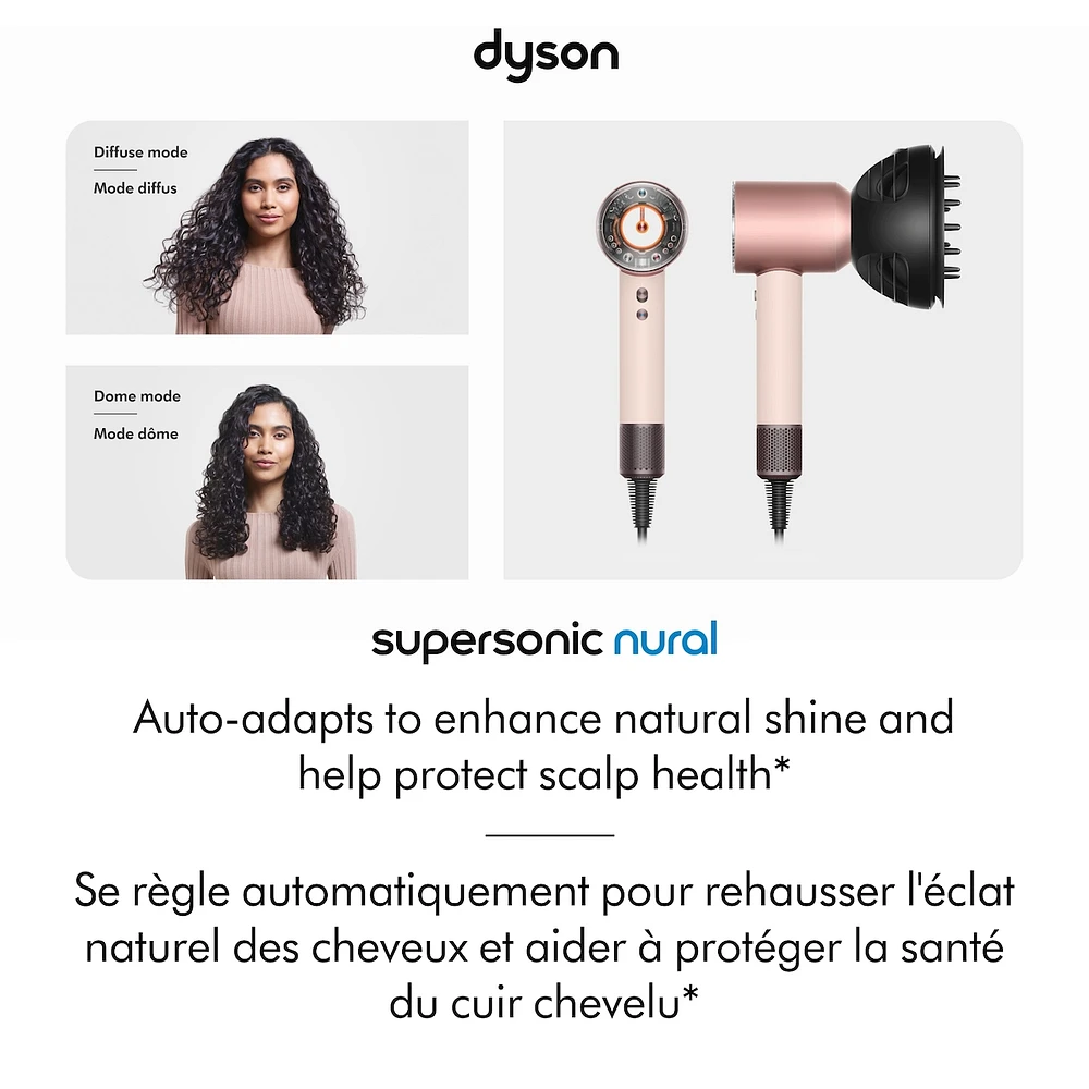 Special edition Dyson Supersonic Nural™ hair dryer in Jasper plum