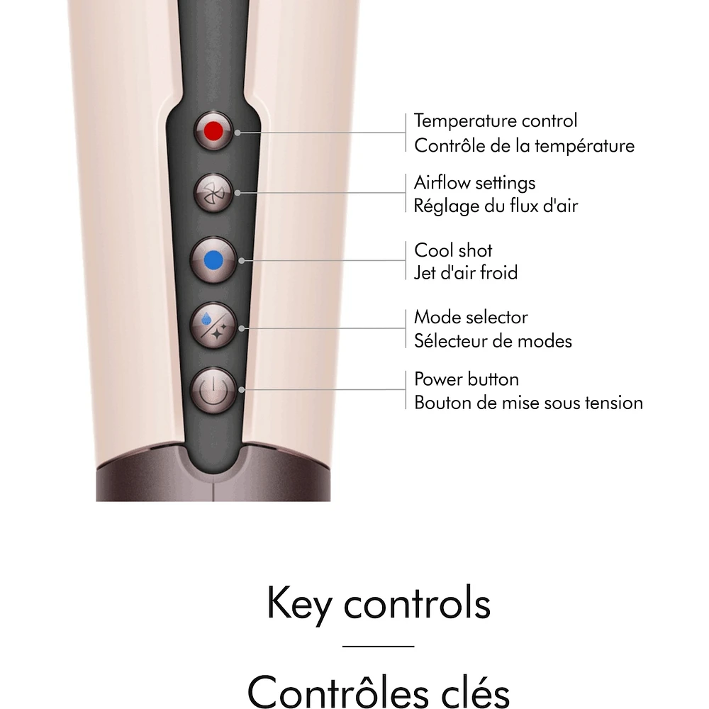 Special edition Dyson Airstrait™ straightener in Jasper plum