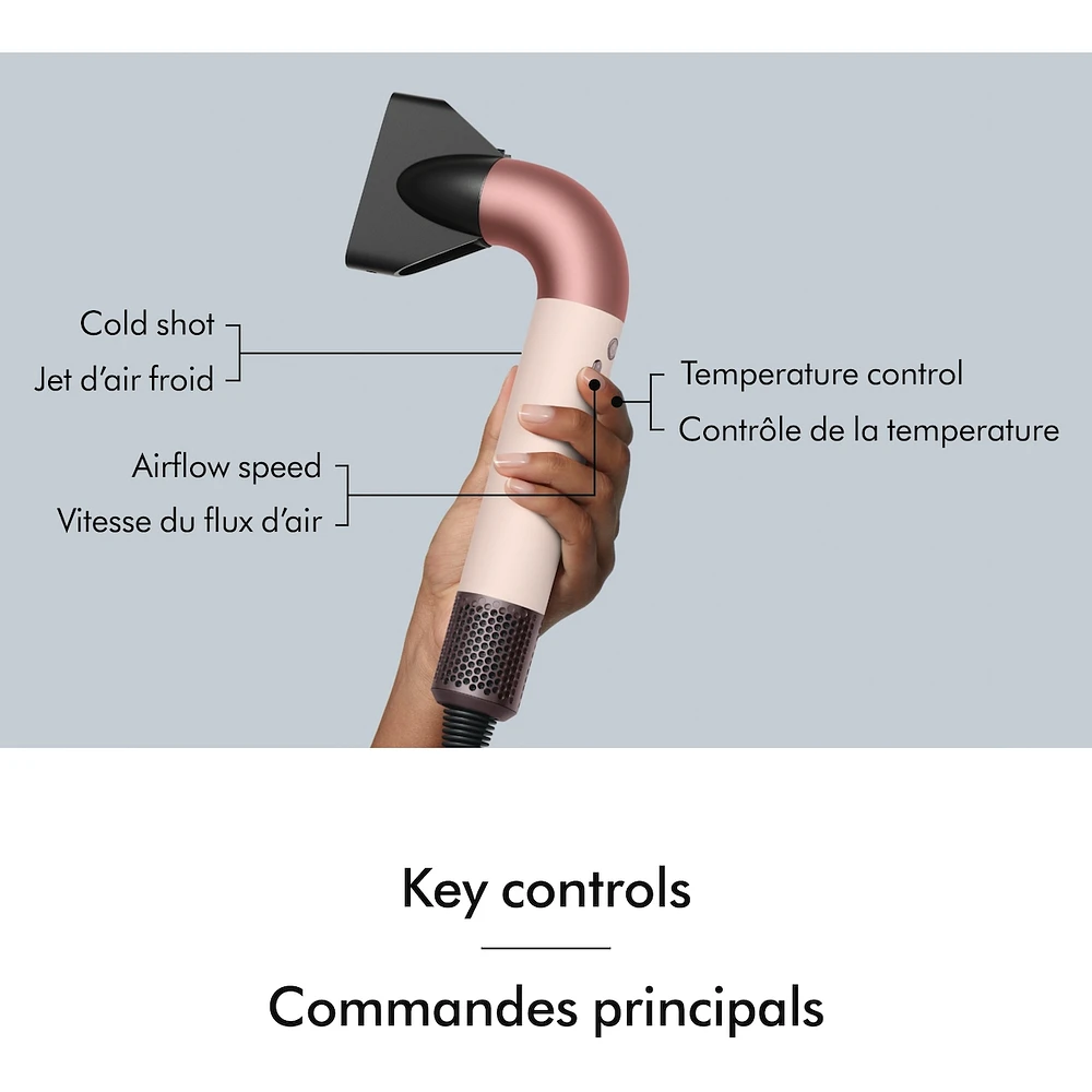 Dyson Supersonic r™ hair dryer in Ceramic pink