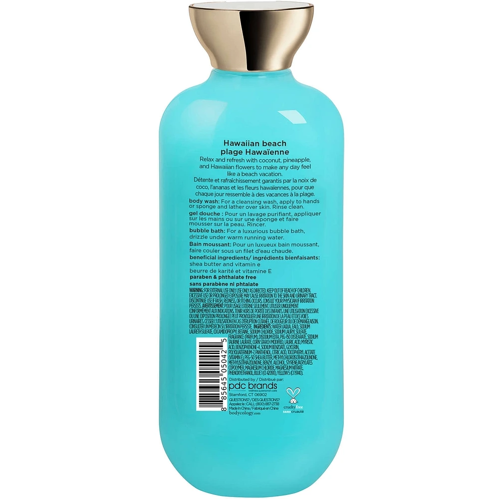 Hawaiian Beach 2-in-1 Body Wash and Bubble Bath
