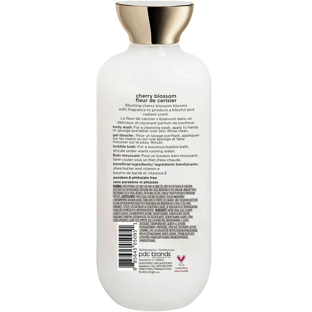 Cherry Blossom 2-in-1 Body Wash and Bubble Bath