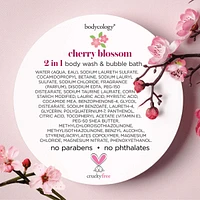 Cherry Blossom 2-in-1 Body Wash and Bubble Bath
