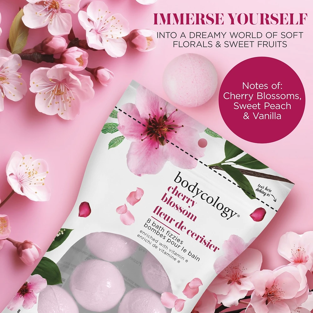 Cherry Blossom Bath Fizzies