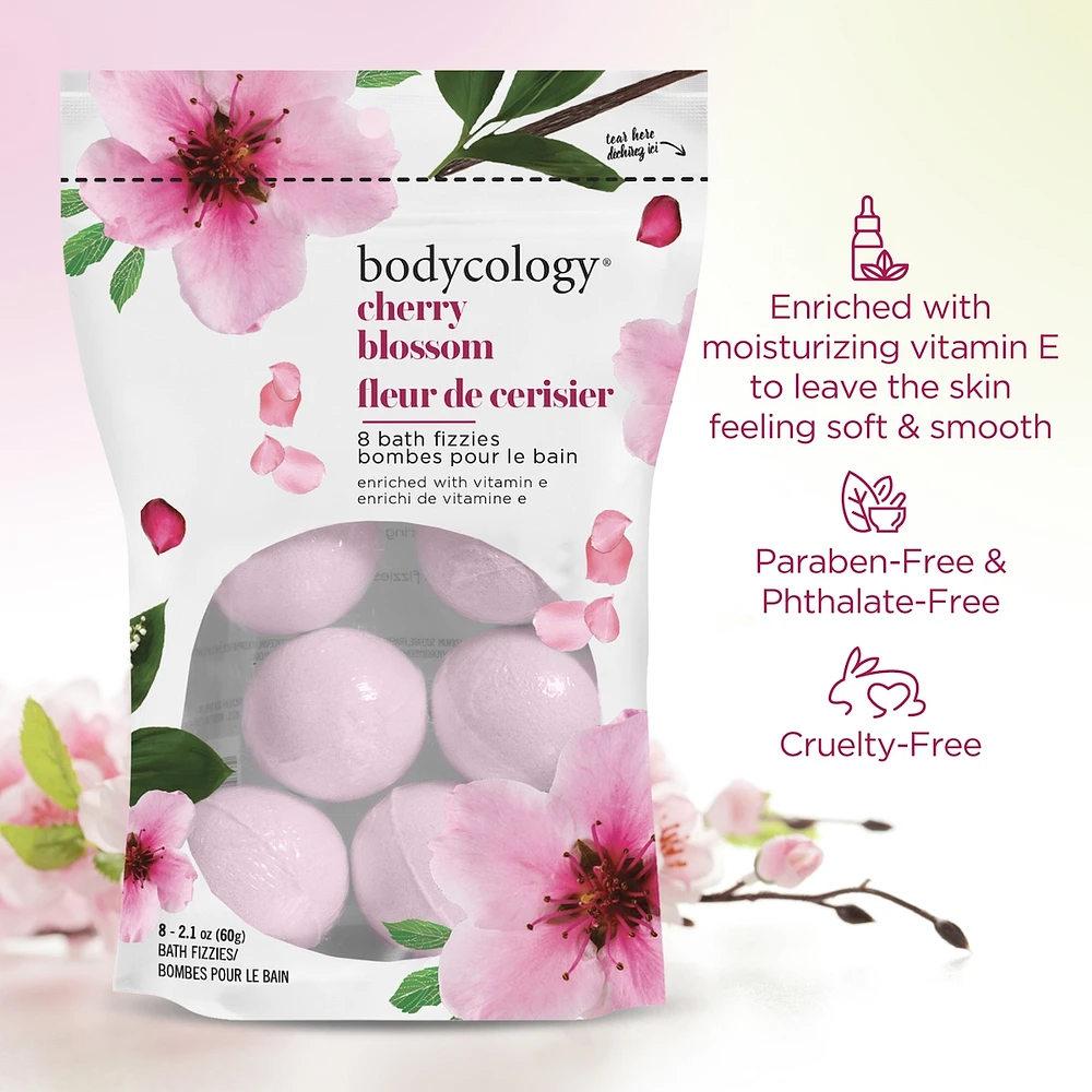 Cherry Blossom Bath Fizzies