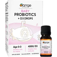 Baby Probiotics + D3 Drops