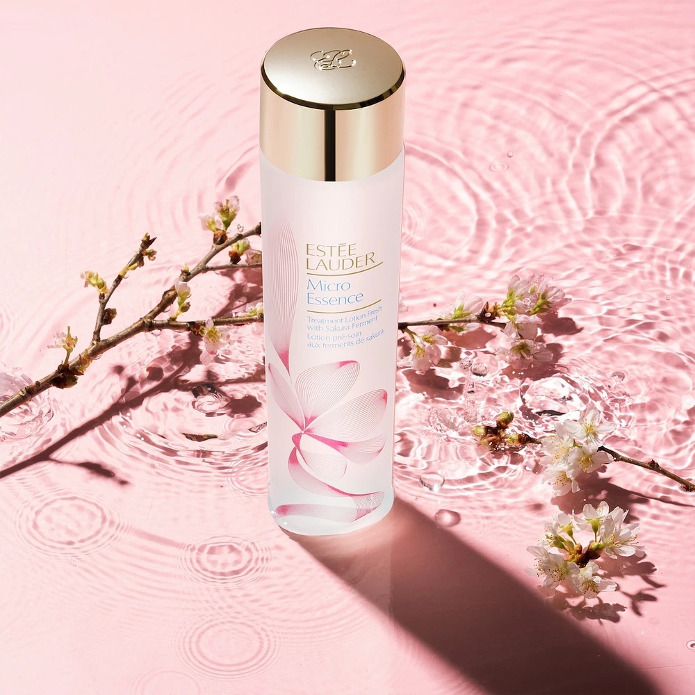 Lotion fraîche force et éclat Micro Essence aux ferments de sakura