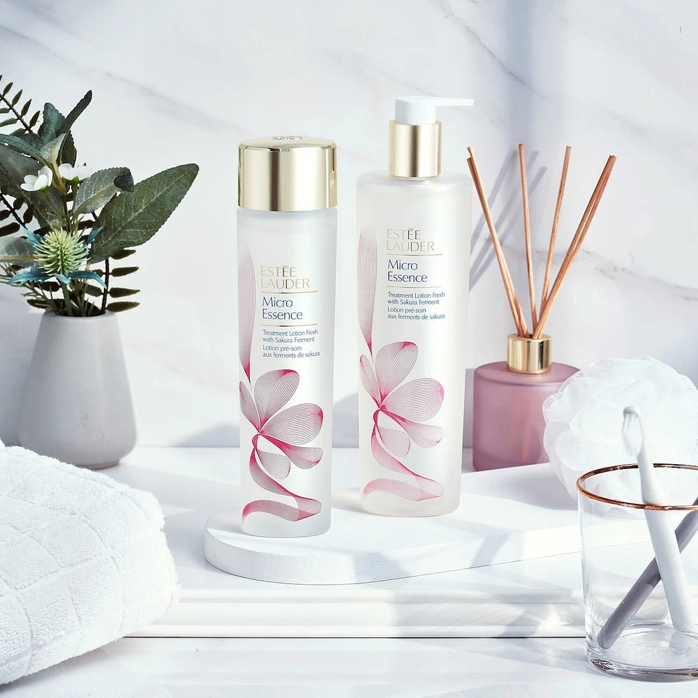 Lotion fraîche force et éclat Micro Essence aux ferments de sakura