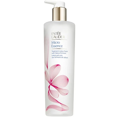 Lotion réparatrice fraîche Micro Essence avec ferments de Sakura