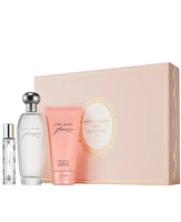 Ensemble de parfums de la collection Estée Lauder et Ladurée Pleasures| Notes de lys blanc, de rose rose et de bois de santal| Ensemble de parfums pour femmes