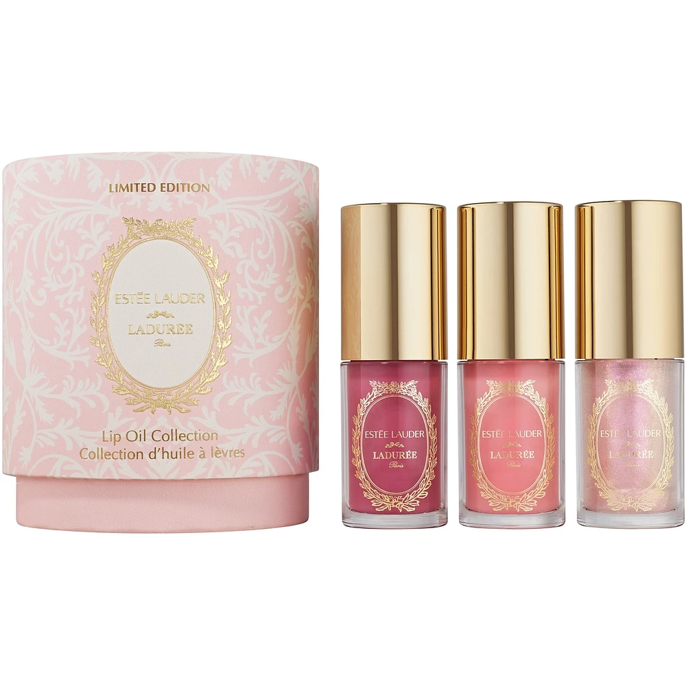 Estée Lauder x Ladurée Limited Edition Lip Oil Collection