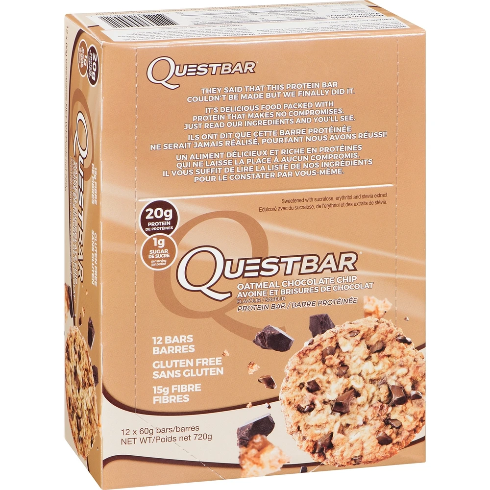 Oatmeal Chocolate Chip 2.12oz - 12ct