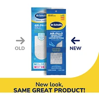 Air-Pillo® with Memory Foam Insoles, Unisex, Trim to Fit Inserts