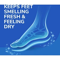 Semelles confort Dr Scholl’s® Odor-X® qui éliminent les odeurs et restent sèche, unisexe, pointure homme 7-13, femme 5-10