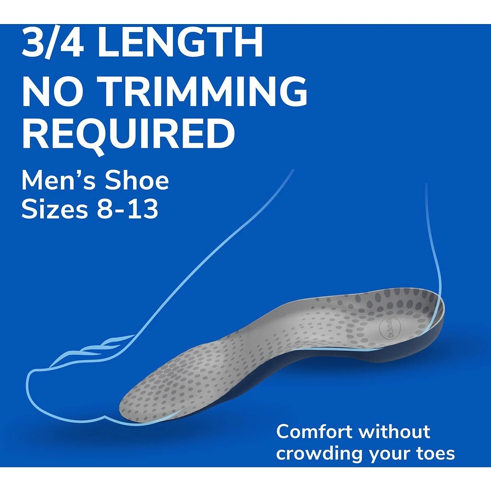 Tri-Comfort Insoles, Men, Size 8-12
