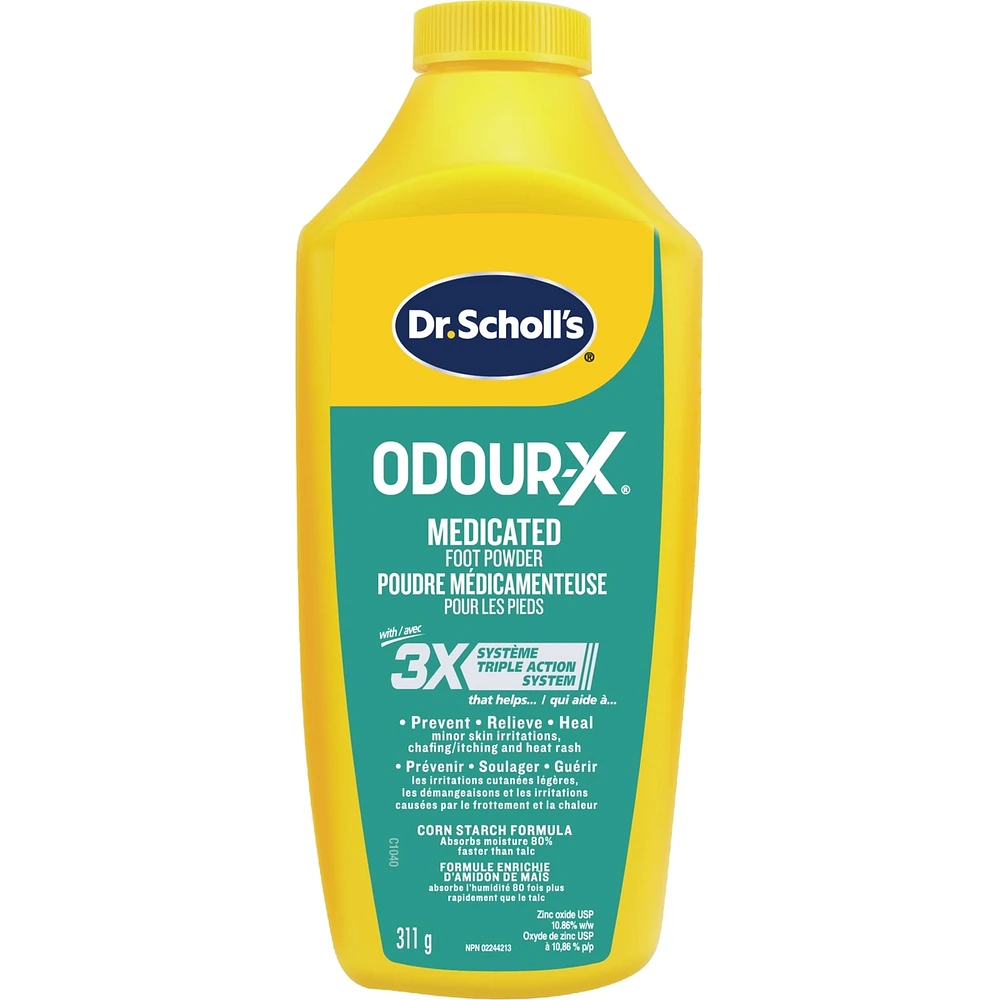 DS Odour-X Medicated Foot Powder