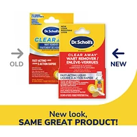 Dr. Scholl’s® Clear Away® Wart Remover Fast Acting Liquid