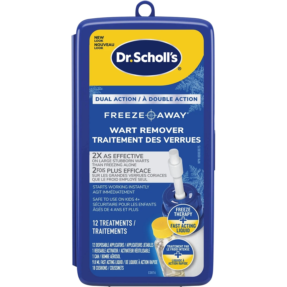 Dr. Scholl’s® Dual Action Freeze Away® Wart Remover