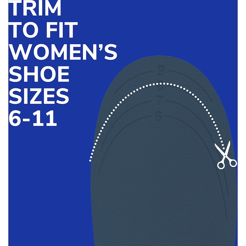 Energizing Comfort Everyday Insoles with Massaging Gel®, Women, Size 6-10