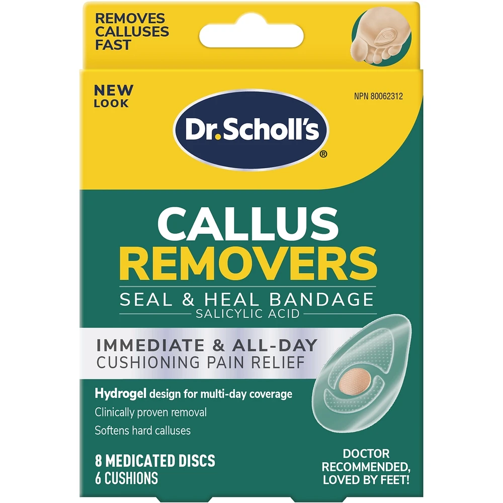 Dr. Scholl’s® Callus Removers with Duragel™ technology