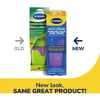 Walk Longer Insoles, Women, Size 6-10