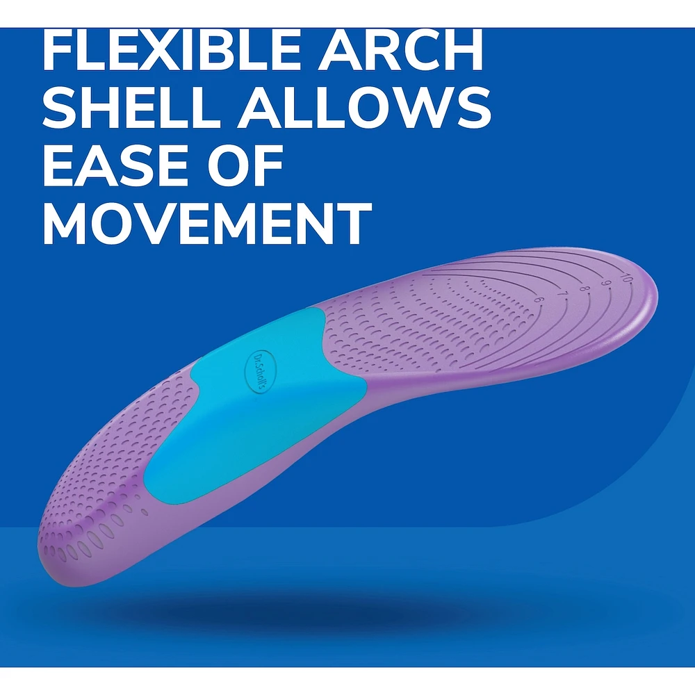Walk Longer Insoles, Men, Size 8-14