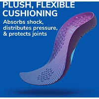 Walk Longer Insoles, Men, Size 8-14