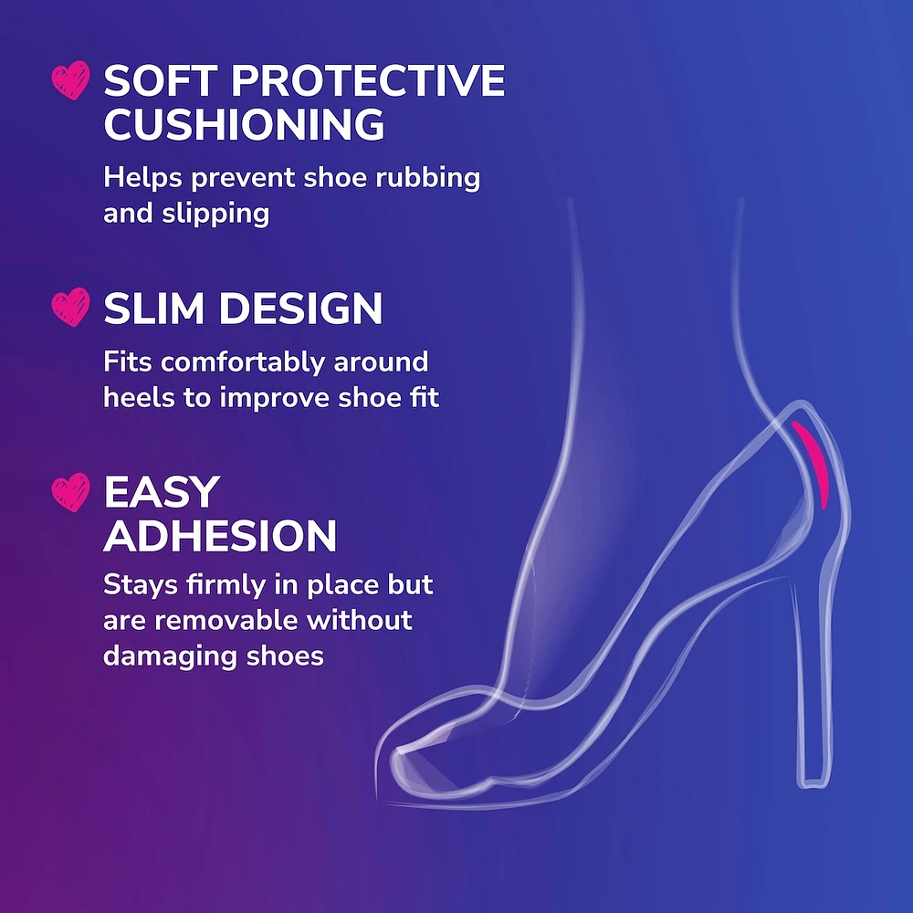 Stylish Step® Heel Liners