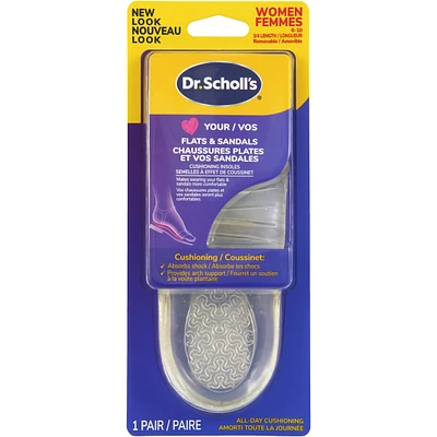 Love Your Flats & Sandals 3/4 Length Insoles