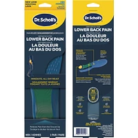 Dr. Scholl’s® orthèses pour la douleur au bas du dos, hommes, 8-13