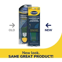 Dr. Scholl’s® orthèses pour la douleur au bas du dos, hommes, 8-13