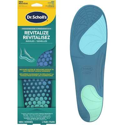 Revitalize Recovery Insole Orthotics, Men, Size 8-14