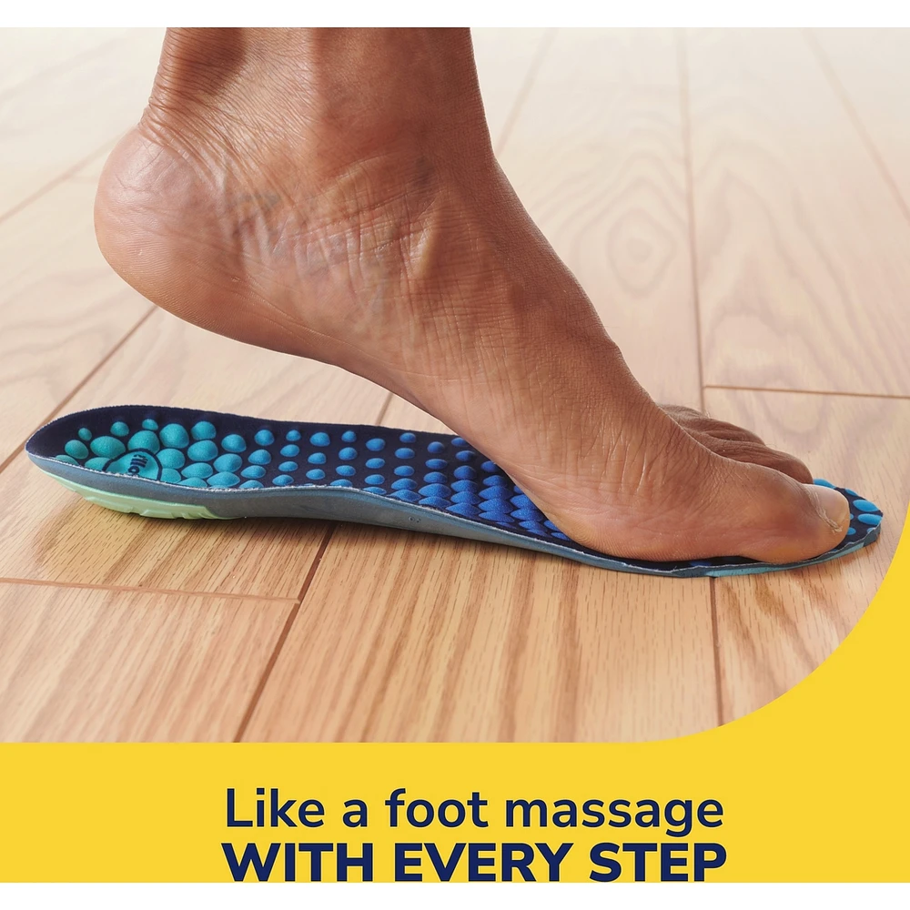 Revitalize Recovery Insole Orthotics, Men, Size 8-14