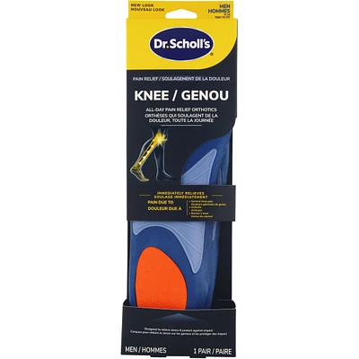 Knee All-Day Pain Relief Orthotics, Men, Size 8-14